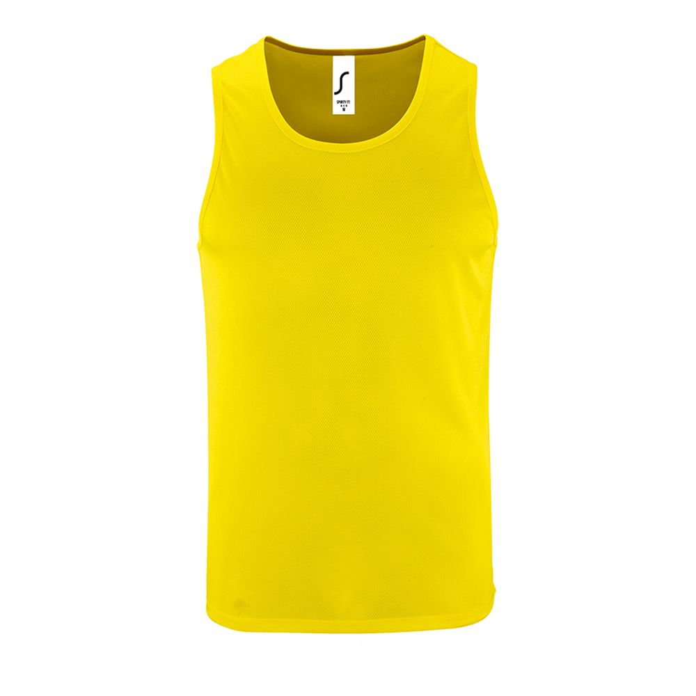Майка мужская Sporty TT Men, желтый неон Майка мужская Sporty TT Men, желтый неон