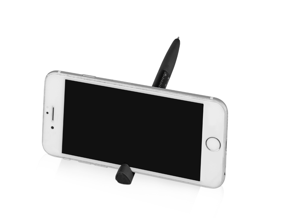 Ручка-стилус пластиковая шариковая многофункциональная (6 функций) Multy, черный Ручка-стилус пластиковая шариковая многофункциональная (6 функций) Multy, черный