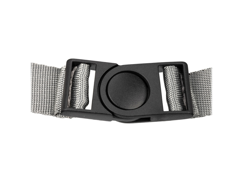 Подушка TORBER, дорожная, с эфектом памяти, серая, полиэстер, 20х27х10 см