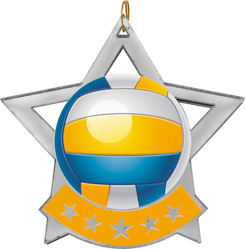 Акриловая медаль Волейбол