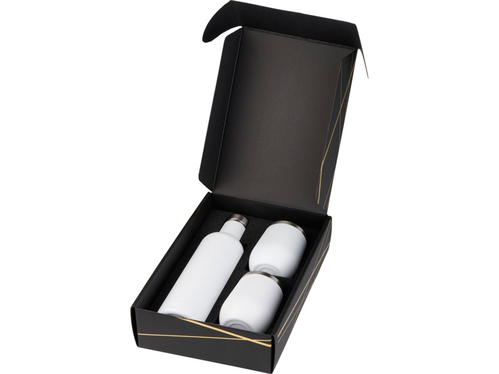 Подарочный набор из медных предметов с вакуумной изоляцией Pinto и Corzo, белый