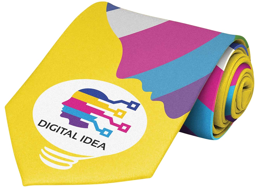 Галстук с возможностью полноцветной печати Галстук с возможностью полноцветной печати