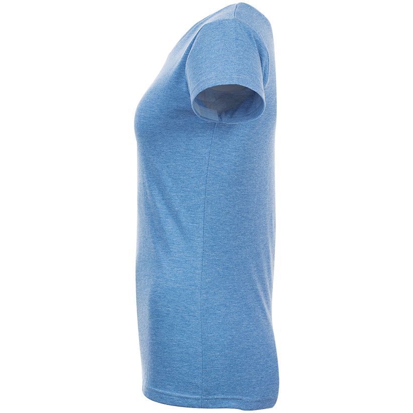 Футболка женская Mixed Women голубой меланж Футболка женская Mixed Women голубой меланж