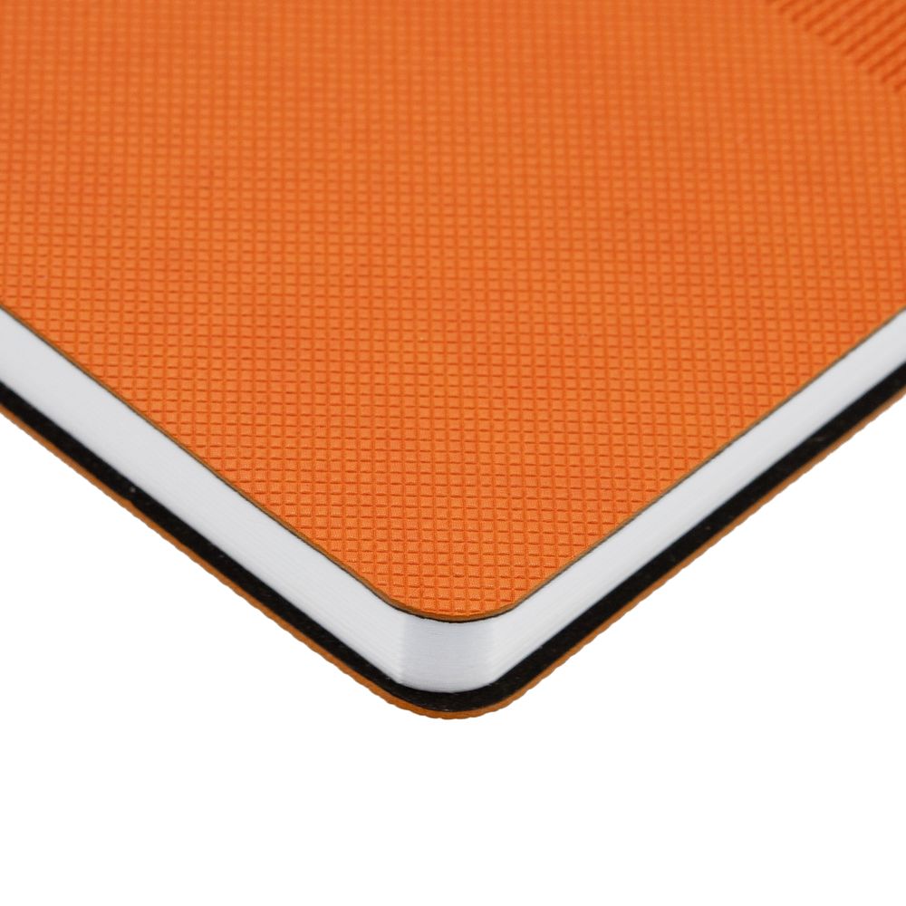 Ежедневник Knit, недатированный, оранжевый Ежедневник Knit, недатированный, оранжевый