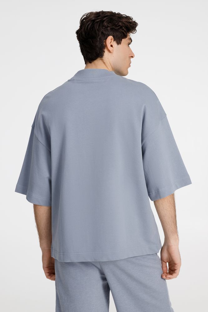 Футболка оверсайз унисекс T9, серая