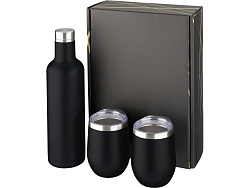 Подарочный набор из медных предметов с вакуумной изоляцией Pinto и Corzo, черный