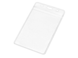 Бейдж Crystal Vert 84*135 мм (внут.размер 72*102 мм), прозрачный Бейдж Crystal Vert 84*135 мм (внут.размер 72*102 мм), прозрачный