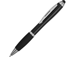 Ручка-стилус шариковая Nash со стилусом, черный, черные чернила