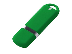USB-флешка на 64 ГБ 3.0 USB, с покрытием soft-touch, зеленый USB-флешка на 64 ГБ 3.0 USB, с покрытием soft-touch, зеленый