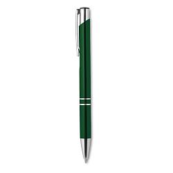 Ручка шариковая зеленая с черными чернилами