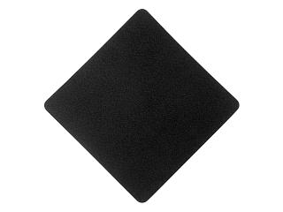 ПАТЧ РОМБ nubuk (чёрный) 7,6 х 7,6 см