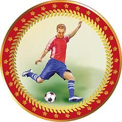 Акриловая эмблема футбол