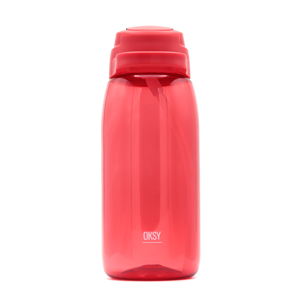 Пластиковая бутылка Lisso, красная